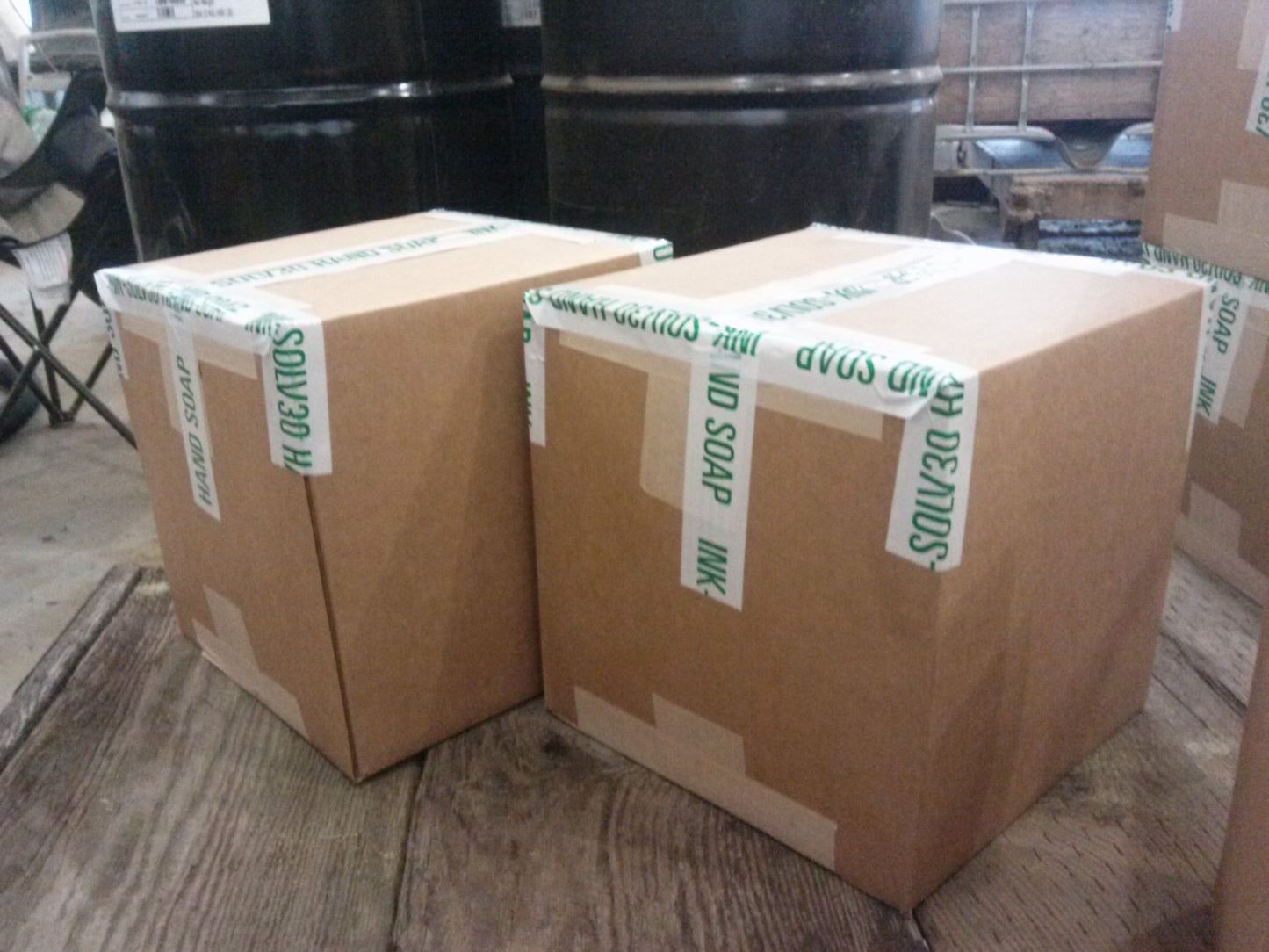 2x 40 pound boxes of INK SOLV 30 hand cleaner
